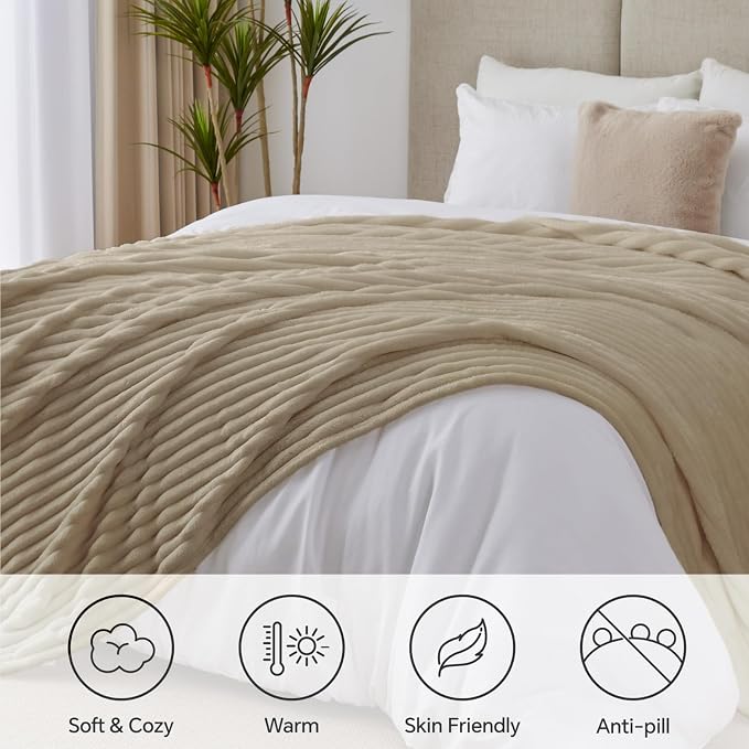 BEDELITE Ribbe Blankets Queen Size - Image 2