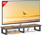 YAOHUOO 45" Large TV Riser for 32-60 inch TV, TV Riser Stand Shelf by YAOHUOO