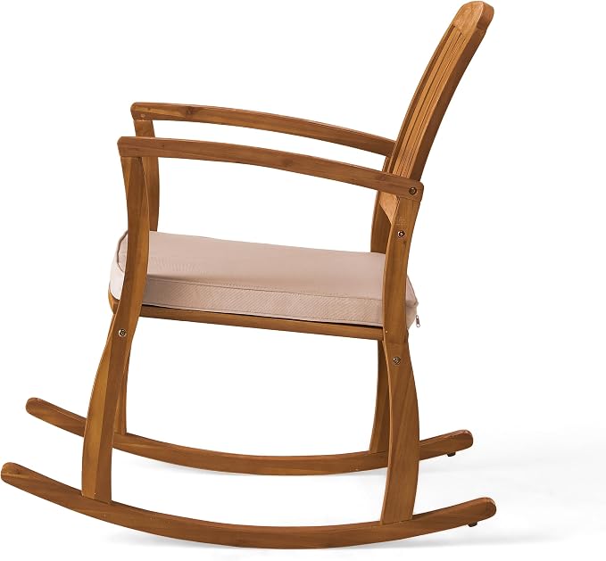 Christopher Knight Home Selma Acacia Rocking Chairs - Image 12