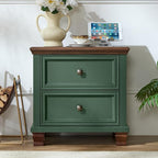 SAVOR LIFE Farmhouse Nightstand - Image 3