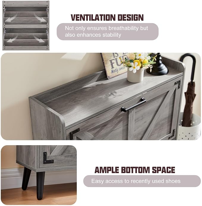 Barnyatoh Shoe Storage Cabinet - Image 6