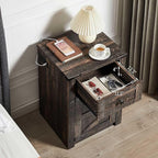 SOOWERY Nightstands Set of 2, Nightstand - Image 4