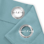 Stone Blue Thermal Blackout Curtains/52 x 45 Inch/Set of 2 Panels Room - Image 5