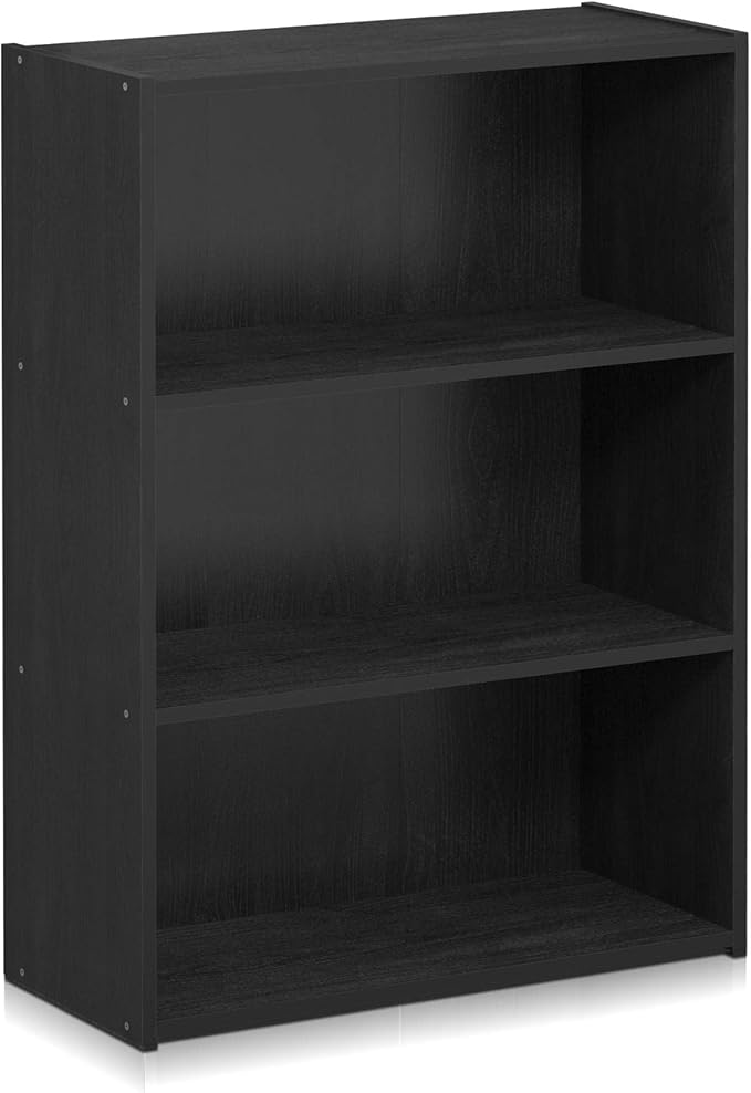 Furinno PASIR Book Shelf, 3-Tier Bookshelf, Storage Shelves Bookcase, 9.7 x - Image 6