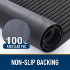 OLANLY Front Door Mat 47x23, Waterproof Heavy-Duty Indoor Outdoor Doormat | - Image 3