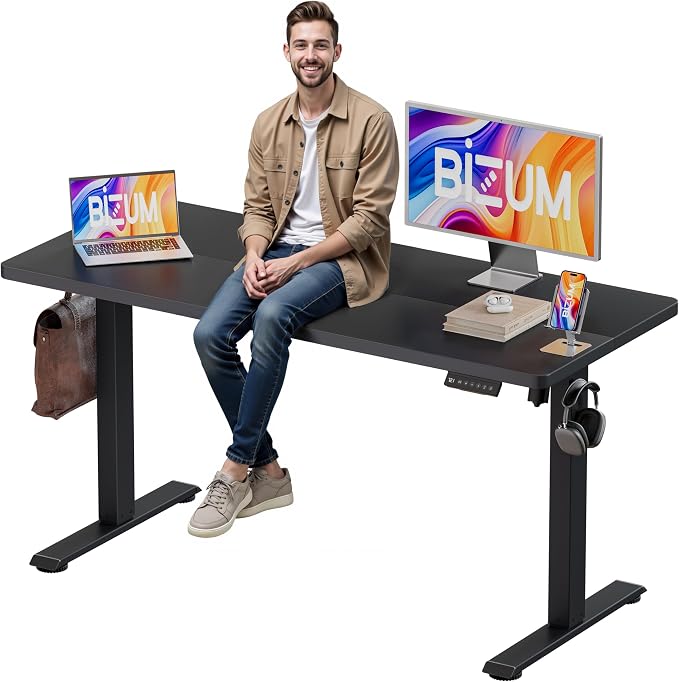 BIZUM Electric Standing Desk by Unknown