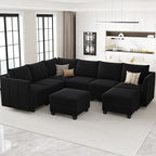Belffin Modular Sectional Sofa U Shaped Couch by Belffin