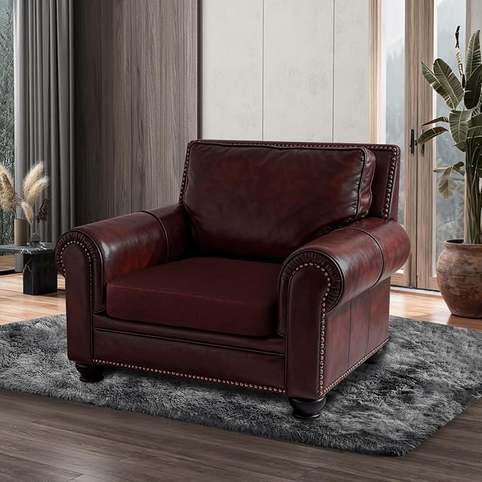 ANARACHON Leather Look Couch Cushion Covers Sofa Seat Slipcovers Sets Couches - Image 8