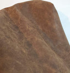 Brown Vintage Distressed Soft Faux Leather Fabric PU Leather Fabric Sheet Sold by NATLeathers