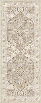 Yamaziot Washable Runner Rug, 2x5 Non-Slip Boho Vintage Hallway Kitchen Rug | - Image 3