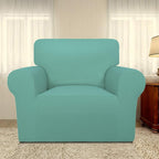 PureFit Super Stretch Chair Covers Fleece Couch Covers - Image 2