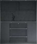 VilroCaz Freestanding Large Kitchen Pantry, Wooden Kitchen Large Coffee Bar - Image 9