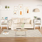 Lerliuo Rattan Nightstand with Charging Station, Cane Accent Side End Table - Image 7