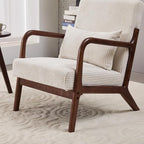 Mid-Century Accent Chair & Coffee Table Set, Vintage Style - Image 9