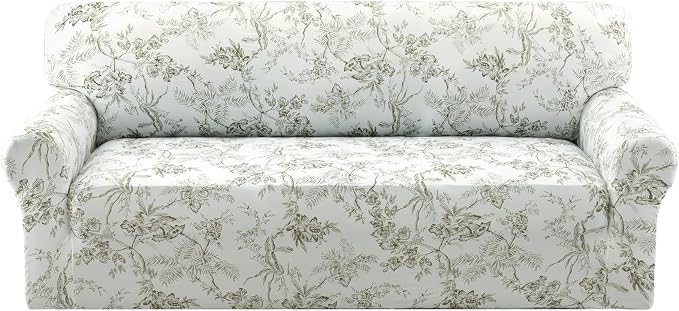 H.VERSAILTEX Floral Pattern Couch Covers by HVERSAILTEX