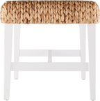 SEI Furniture Woven Coffee Table Bench - Image 5