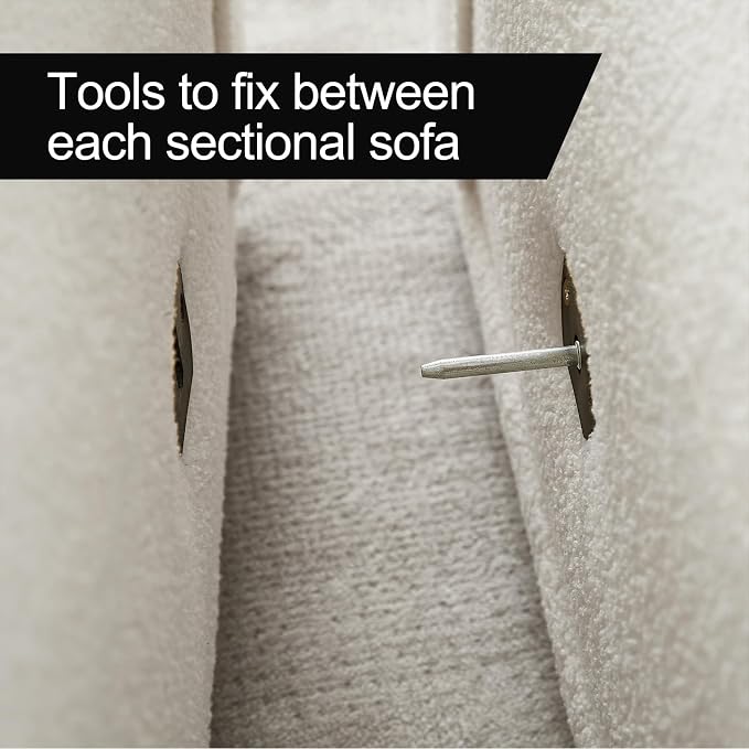 L Shaped Modular Sectional Couch - Image 7