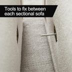 L Shaped Modular Sectional Couch - Image 7