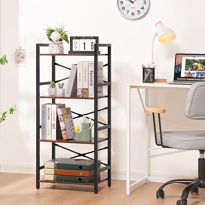 Yoobure 4 Tier Bookshelf - Image 2