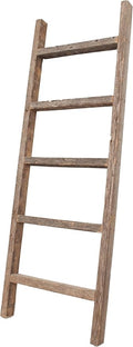 BARNWOODUSA Rustic Decorative Ladder by BarnwoodUSA