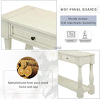 Knocbel 64 Inch Long Antique Entry Console Table - Image 11