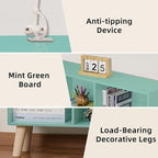 LEYAOYAO 8 Cube Bookshelf 3-Tier Bookcase - Image 6