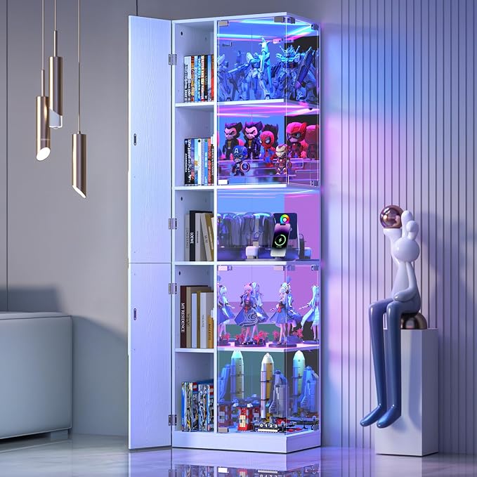 VersionTECH. Glass Display Cabinet by VersionTECH