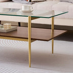 LumFurn Rectangle Coffee Table, Mid-Century Modern Design, L41 W21 x H17 - Image 7