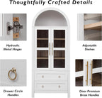 71" Arched Storage Cabinets - Image 7