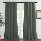 NICETOWN Blackout Curtain for Living Room 90 inch Long by NICETOWN