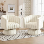 Swivel Accent Barrel Chair - Image 7