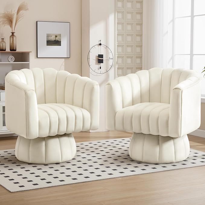 Swivel Accent Barrel Chair - Image 7