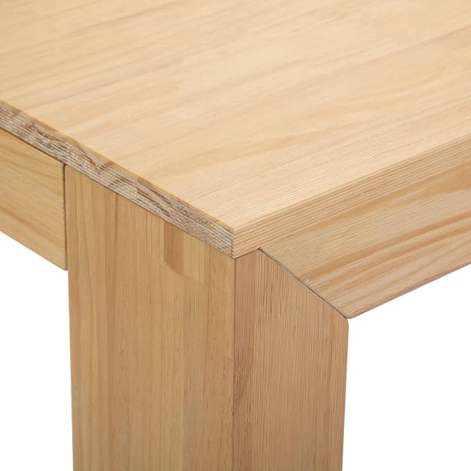 Plank+Beam Modern Square Corner Table, Slim Side Table - Image 3
