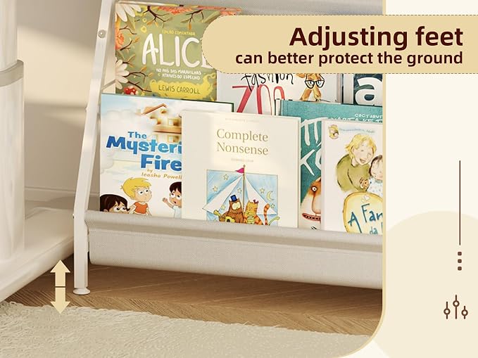 Aokitsink 4-Tier Kids Bookshelf, Book Shelf - Image 9