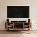 POVISON Fully-Assembled Mid Century Modern TV Stand - Image 2