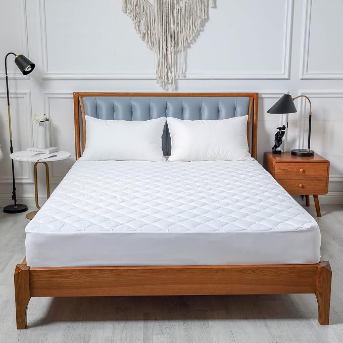 Quilted Queen Size Waterproof Mattress Protector Pad - Image 4