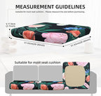 8PCS Patio Cushion Covers.Patio Furniture Couch SeatSlipcovers | Washable - Image 2