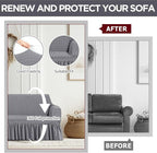 Fanfanwin 3 Pcs Sofa Slipcover Set - Image 5