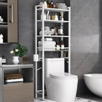 Kalrin Over-The-Toilet Storage Rack, 4-Tier Bathroom Organizer Shelf Over Toilet by Kalrin
