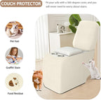 ALIECOM Recliner Sectional Couch Covers L Shape Stretch Corner Reclining - Image 5