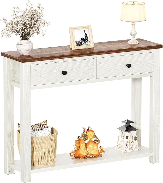 Homieasy Farmhouse Console Table by Homieasy