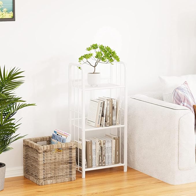Bookshelf Storage Shelf Small Bookcase Freestanding Storage Stand - Image 2
