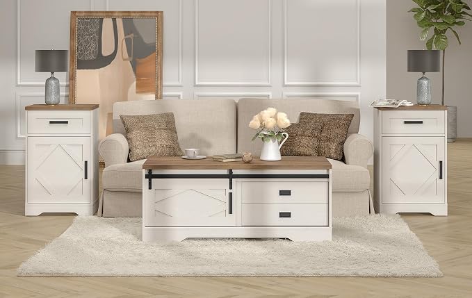 WAMPAT 32" H End Table Set of 2 - Image 5
