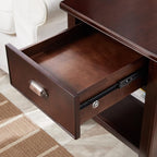 Leick Home Laurent Solid Wood Side Table - Image 8