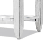 Sea Winds Trading Picket Fence Console Table Kiln-Dried Solid Mindi Wood - Image 9