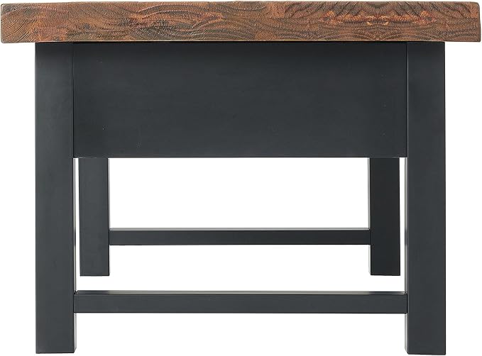 Alaterre Furniture Pomona Living Room 42 Inch Lift Top Solid Wood Coffee Table - Image 10