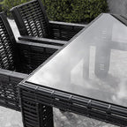 Dulles Glass 24 inch Square Glass Table Top - Image 7