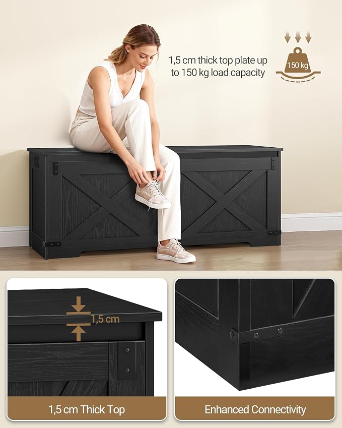 Hzuaneri 47.2" Storage Chest, Large Storage Trunk - Image 7