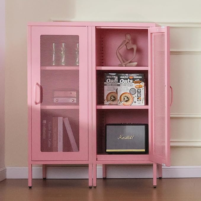 Slim Metal Storage Cabinet - Image 6