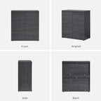 SICOTAS Buffet Cabinet with Storage Accent Sideboard Modern Credenza with Doors - Image 9